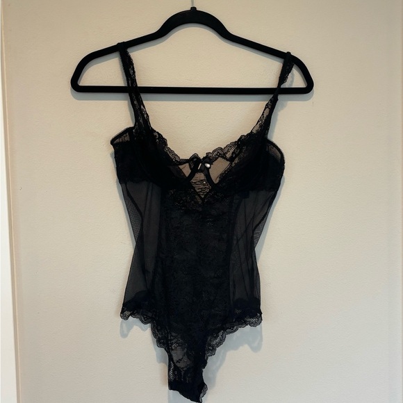 Victoria's Secret Other - Victoria's Secret Black Lace Chemise 36 D